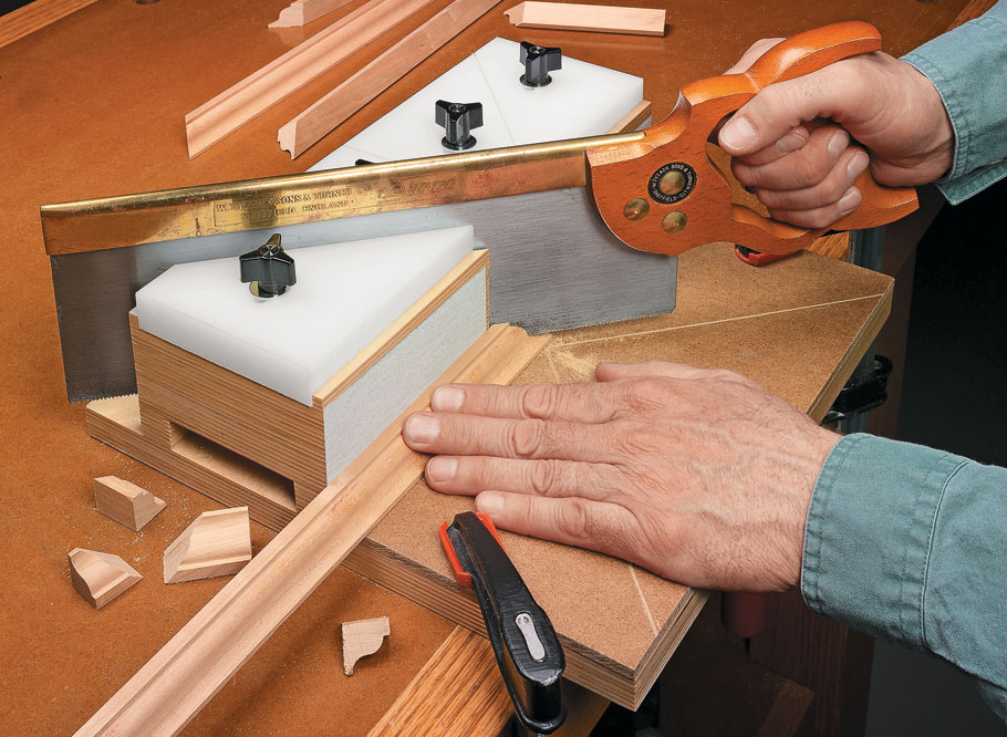 woorking with miter box