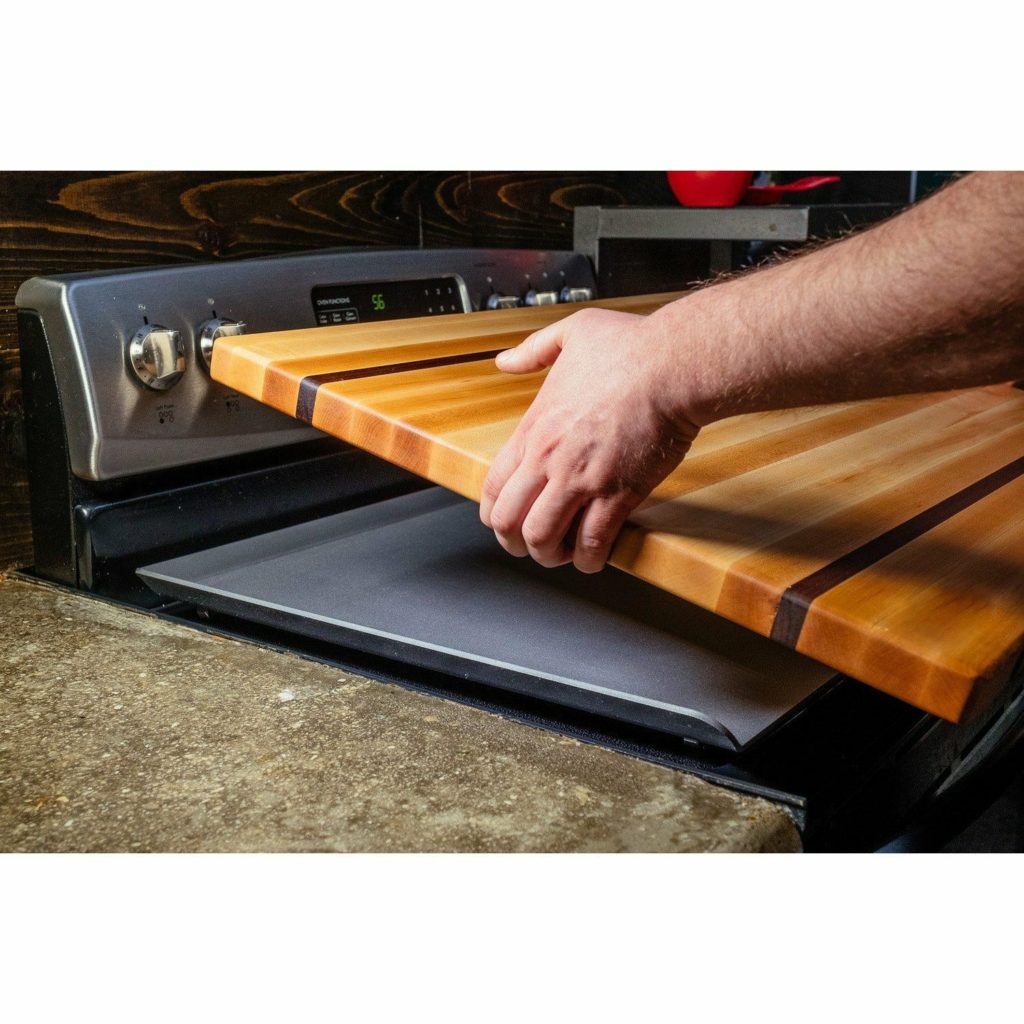 wooden serving board