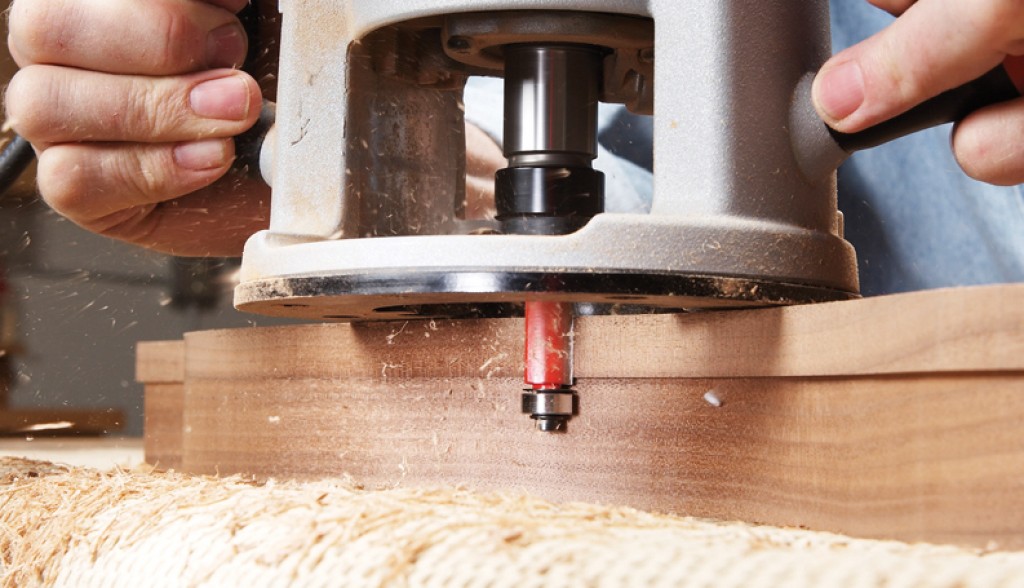 working with wood router
